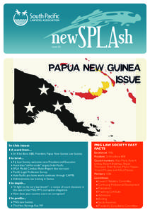 Issue 10  PAPUA NEW GUINEA ISSUE  In this issue: