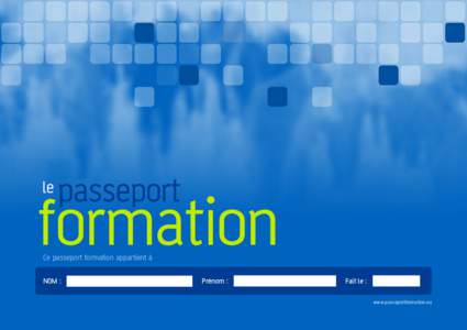 Modele de Passeport Formation du FPSPP suite à ANI