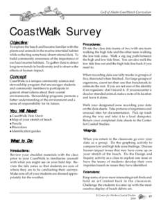 msFinal Draft CoastWatch Curriculum.pmd