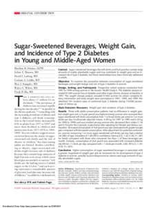 Food and drink / Soft drink / Diet soda / Sugar substitute / Obesity / Fructose / Childhood obesity / Juice / Sugar / Health / Medicine / Nutrition