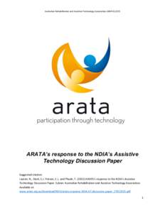 ARATA response to NDIS AT paper.docx