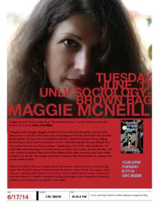 !  TUESDAY JUNE 17 UNLV SOCIOLOGYBROWN BAG