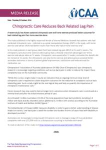 Chiropractic / Manipulative therapy / Osteopathy / Veterinary chiropractic / Low back pain / Spinal manipulation / Chiropractic controversy and criticism / Chiropractic education / Medicine / Alternative medicine / Health