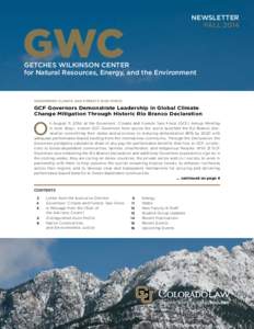Acequia / University of Colorado at Boulder / United States / David Getches / Shale gas / Colorado
