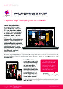 Sweatty Betty Case StudyOK