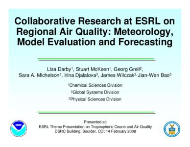 ESRL Theme Presentation on the Climate-Weather Connection  Extratropical Observations: Meteorological Characteristics and Overland Impacts of Atmospheric Rivers Affecting the West Coast of North America