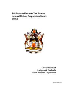 F49 Personal Income Tax Return Annual Return Preparation Guide[removed]Government of Antigua & Barbuda