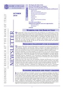 Economic research at the Bank of Italy2014_new.pub
