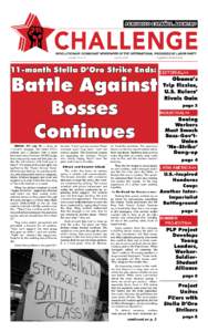 PERIODICO ESPAÑOL ADENTRO  CHALLENGE REVOLUTIONARY COMMUNIST NEWSPAPER OF THE INTERNATIONAL PROGRESSIVE LABOR PARTY volume 41 no. 9