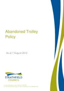 Microsoft Word - POLICY Abandoned Trolley Policy final