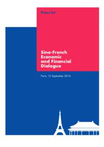 Press kit  Sino-French Economic and Financial Dialogue