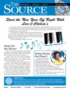 ResouRces  •  seRvices  •  events   JanuaRy 2010 Start the New Year Off Right With