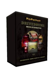 1. About MoReVoX DriveDrums v2 Multidrive(*) Distortion is at the center of an exciting sound. MoReVoX DRIVEDRUMS has been developed by generating distortion through different kind of devices. Vacum Tubes, Analog Tapes,