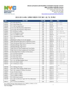 Microsoft Word - 21133_Bilingual Program List[removed]as of[removed]2_Korean_TR