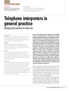 Videotelephony / Video Remote Interpreting / Pacific Interpreters / Language interpretation / Interpreter / Assistive technology