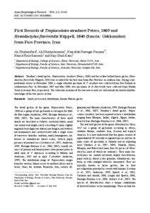 Asian Herpetological Research 2010, 1(1): 61-63 DOI: [removed]SP.J[removed]