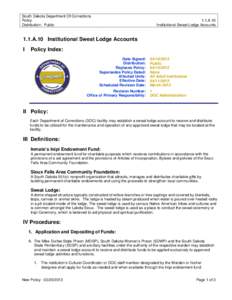 Microsoft Word - Institutional Sweat Lodge Accounts.doc