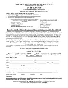 Camp Paradise_2015_Registration Form.pub