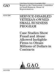 United States Government Accountability Office  GAO