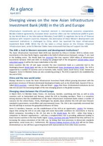 Development / Banks / International development / United Nations Development Group / Multilateral development banks / BRIC / World Bank / Infrastructure / European Union / Economics / International economics / United Nations