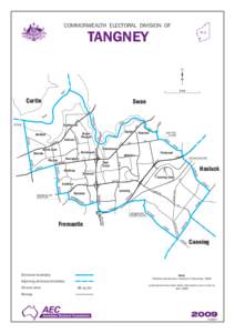 COMMONWEALTH ELECTORAL DIVISION OF WA TANGNEY N