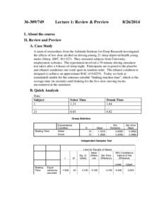 Scientific method / Measurement / Econometrics / Categorical data / Plot / Univariate / Frequency distribution / Normal distribution / Probability distribution / Statistics / Data analysis / Summary statistics