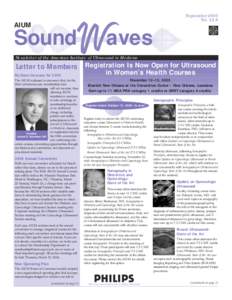 September 2005 Vol. 22:8 AIUM  Sound