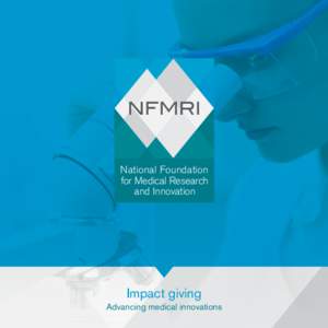 NFMRI National Foundation for Medical Research and Innovation  Impact giving