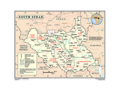 Geography of Africa / South Kordofan / Subdivisions of Sudan / Greater Upper Nile / Warrap / Lakes State / Abyei / Jonglei / Bahr / Bahr el Ghazal / South Sudan / States of South Sudan