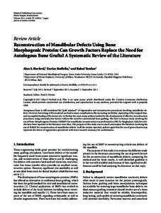 Hindawi Publishing Corporation Plastic Surgery International Volume 2011, Article ID[removed], 7 pages doi:[removed][removed]Review Article
