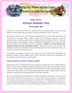 Microsoft Word - African Statistics Day 2012_ Media Advisory_FinalVersion - Dz - clean.doc