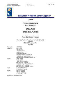 EASA-TCDS-A.250-Grob_sailplanes-Issue04[removed]