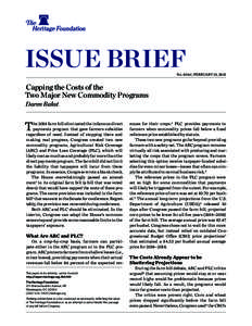 ﻿  ISSUE BRIEF No. 4344 | February 10, 2015