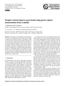 Meteorology / Cloud / Infrared / METAR / Earth / Atmospheric sciences / Moderate-Resolution Imaging Spectroradiometer / 1 micrometre