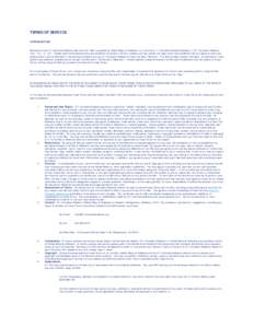 Microsoft Word - TERMS OF SERVICE for website.docx