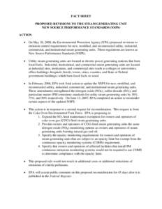 United States Environmental Protection Agency / Pollution / Air pollution in the United States / Air pollution / New Source Performance Standard / Clean Air Act / Regulation of greenhouse gases under the Clean Air Act / Title 40 of the Code of Federal Regulations / Environment / Air dispersion modeling / Emission standards