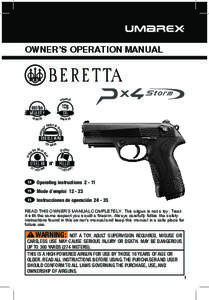 MANUAL[removed]Beretta Px4 AUG12 WR.indd