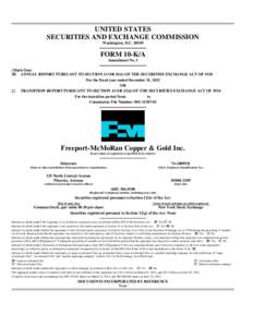 UNITED STATES SECURITIES AND EXCHANGE COMMISSION Washington, D.C[removed]FORM 10-K/A Amendment No. 1