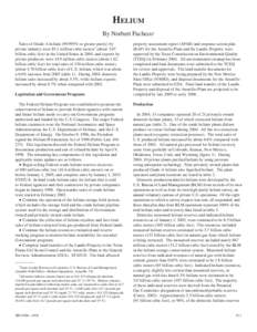 Chemical elements / Geography of Texas / National Helium Reserve / Natural gas / Lifting gas / United States Bureau of Mines / Amarillo /  Texas / Carbon / Cryogenics / Helium / Matter / Chemistry