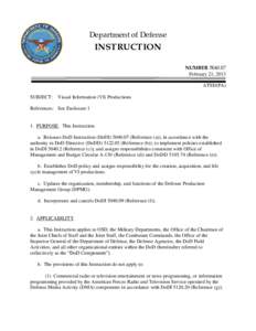 DoD Instruction[removed], February 21, 2013