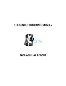 Microsoft Word - CHM_Annual_Report_2008_final