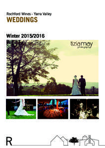 Rochford Wines - Yarra Valley  Weddings Winter[removed]