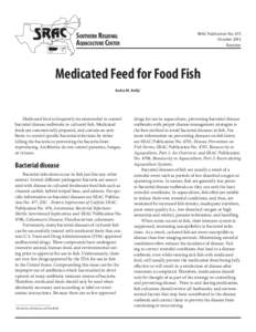 Microsoft Word - Medicated Feed for Food Fish Revised - sent for layout.docx