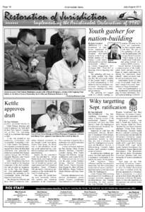Page 16  July-August 2013 Anishinabek News