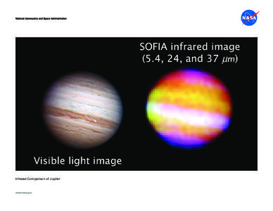 National Aeronautics and Space Administration  Infrared Comparison of Jupiter www.nasa.gov