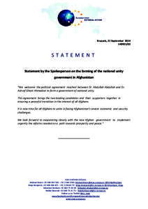 [removed]Statement on NUG agreement