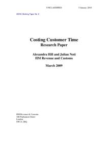 Economics / HM Revenue and Customs / Tax / Value of time / National Minimum Wage Act / Minimum wage / National Insurance / Compliance cost / Customer Cost / Taxation in the United Kingdom / United Kingdom / Government