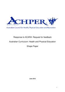 Microsoft Word - Response to ACARA Shape paper.doc