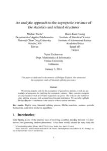 Integral transforms / Finite differences / Meromorphic functions / Combinatorics / Nörlund–Rice integral / Mellin transform / Trie / Gamma function / Radix sort / Mathematical analysis / Mathematics / Complex analysis