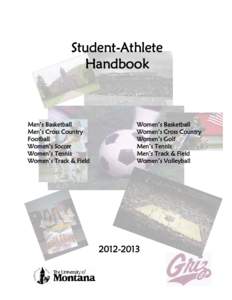Student-Athlete Handbook Men’s Basketball Men’s Cross Country Football